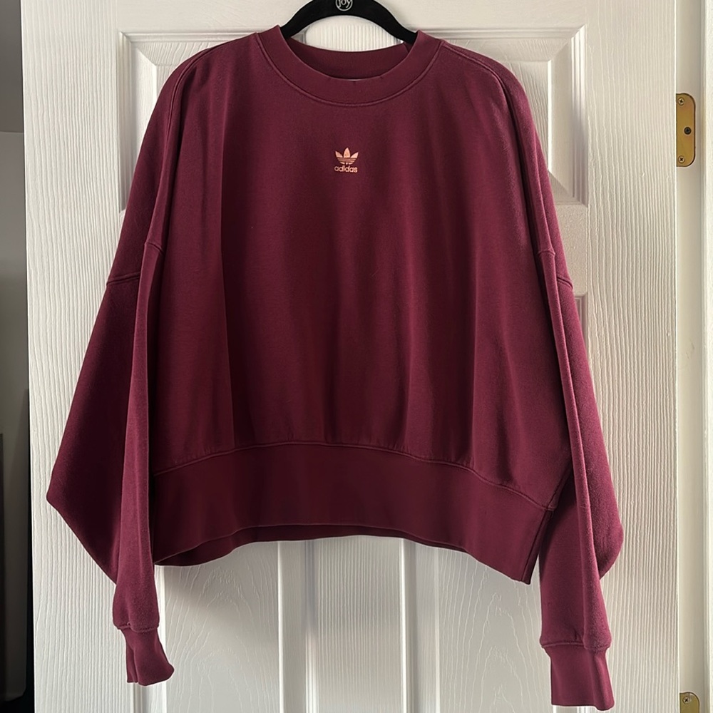 EUG Adidas cropped crew neck